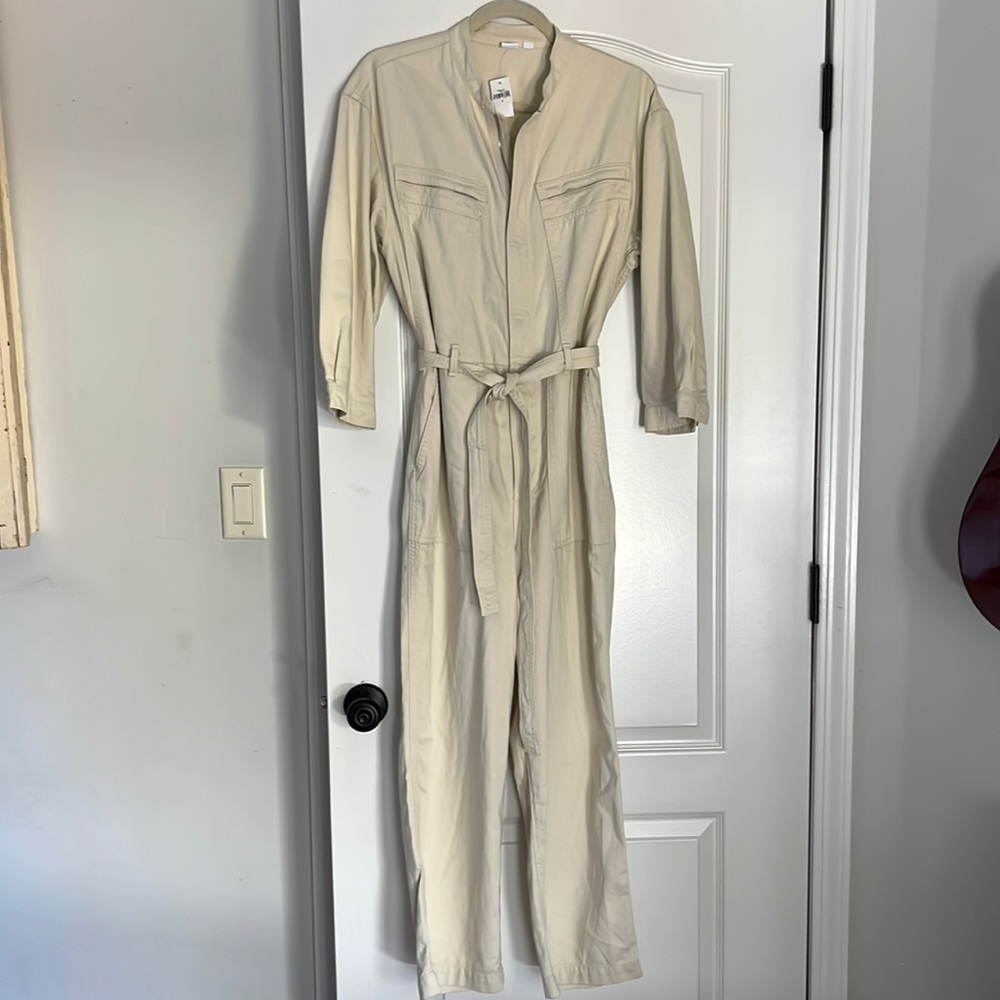 NWT Gap Cotton Twill Jumpsuit Size 8